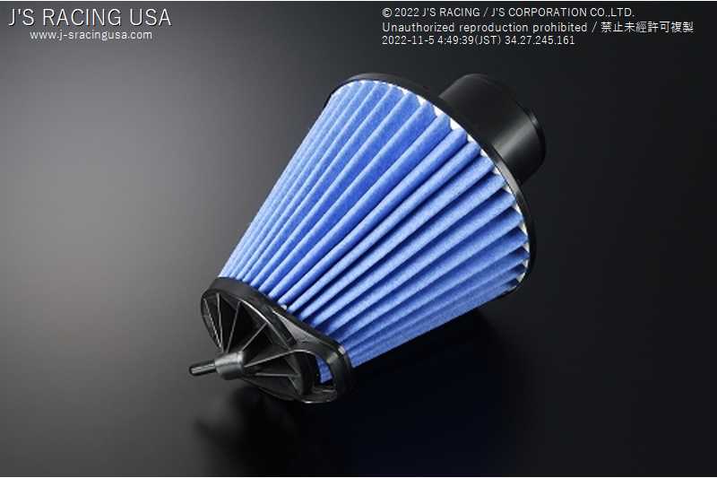 J'S RACING S2000 AP2 Max flow air filter