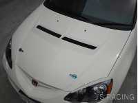 J'S RACING ACURA DC5 FRP Hood Type S FRP