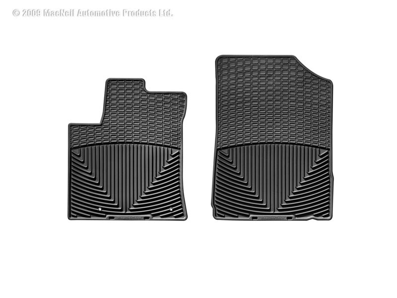 WeatherTech 09+ Pontiac Vibe Front Rubber Mats Black Intec Racing Shop