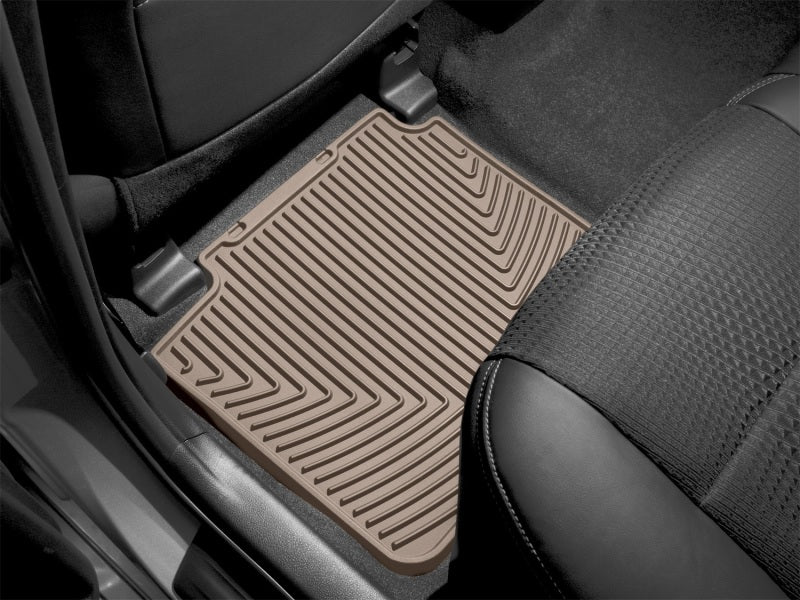 WeatherTech 06+ Lincoln MKZ Rear Rubber Mats Tan Intec Racing Shop