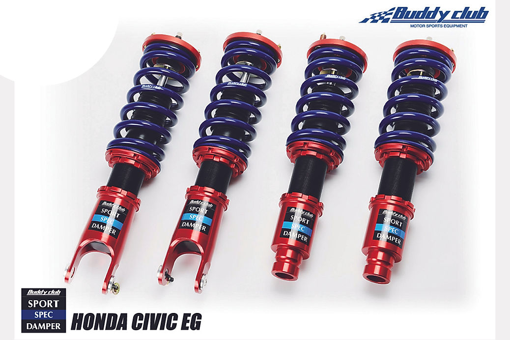 Buddy Club Sport Spec Damper Coilovers Kit Honda Civic 88-91, Integra 90-93 EF/DA